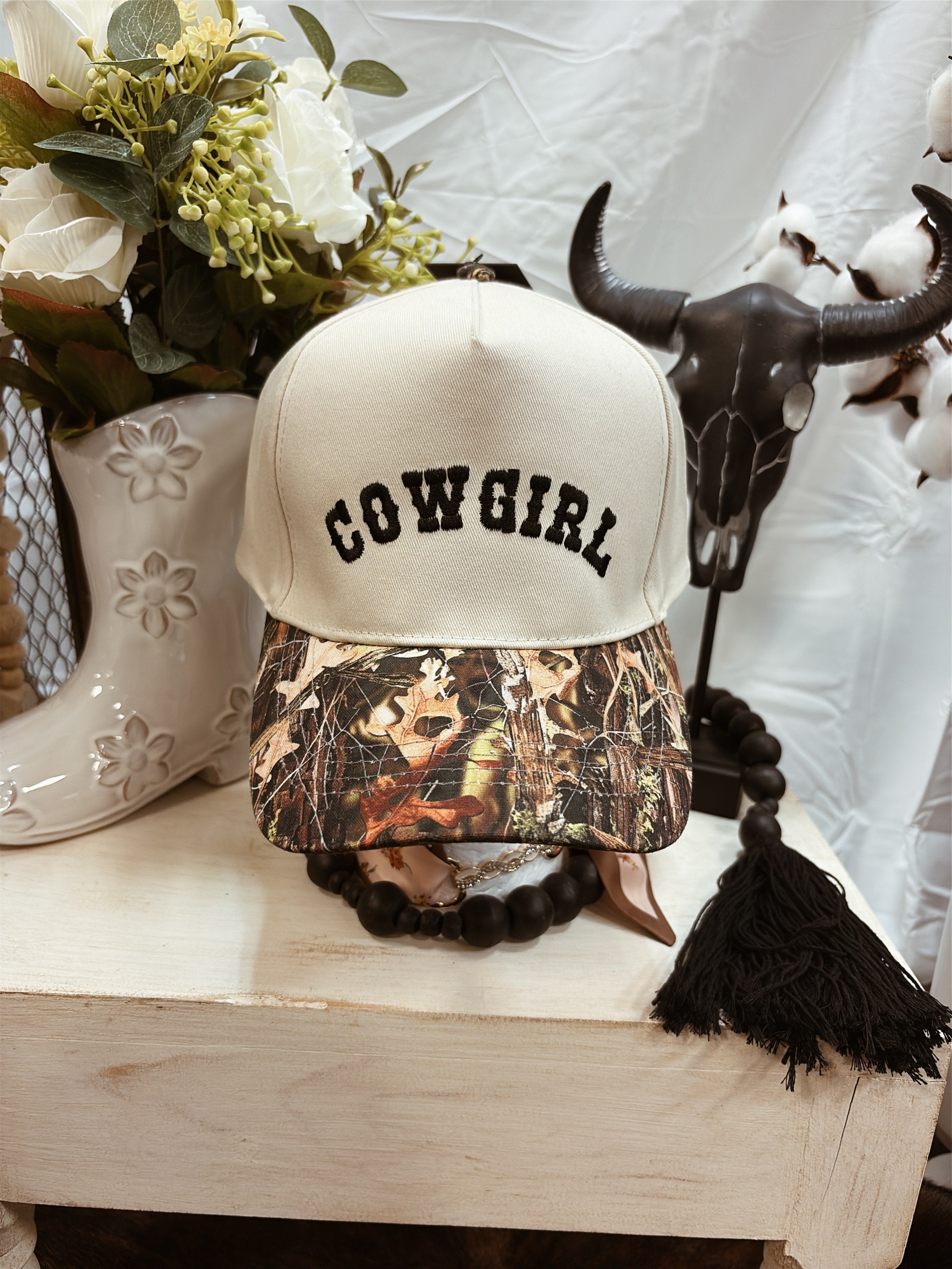 Camo Cowgirl Hat