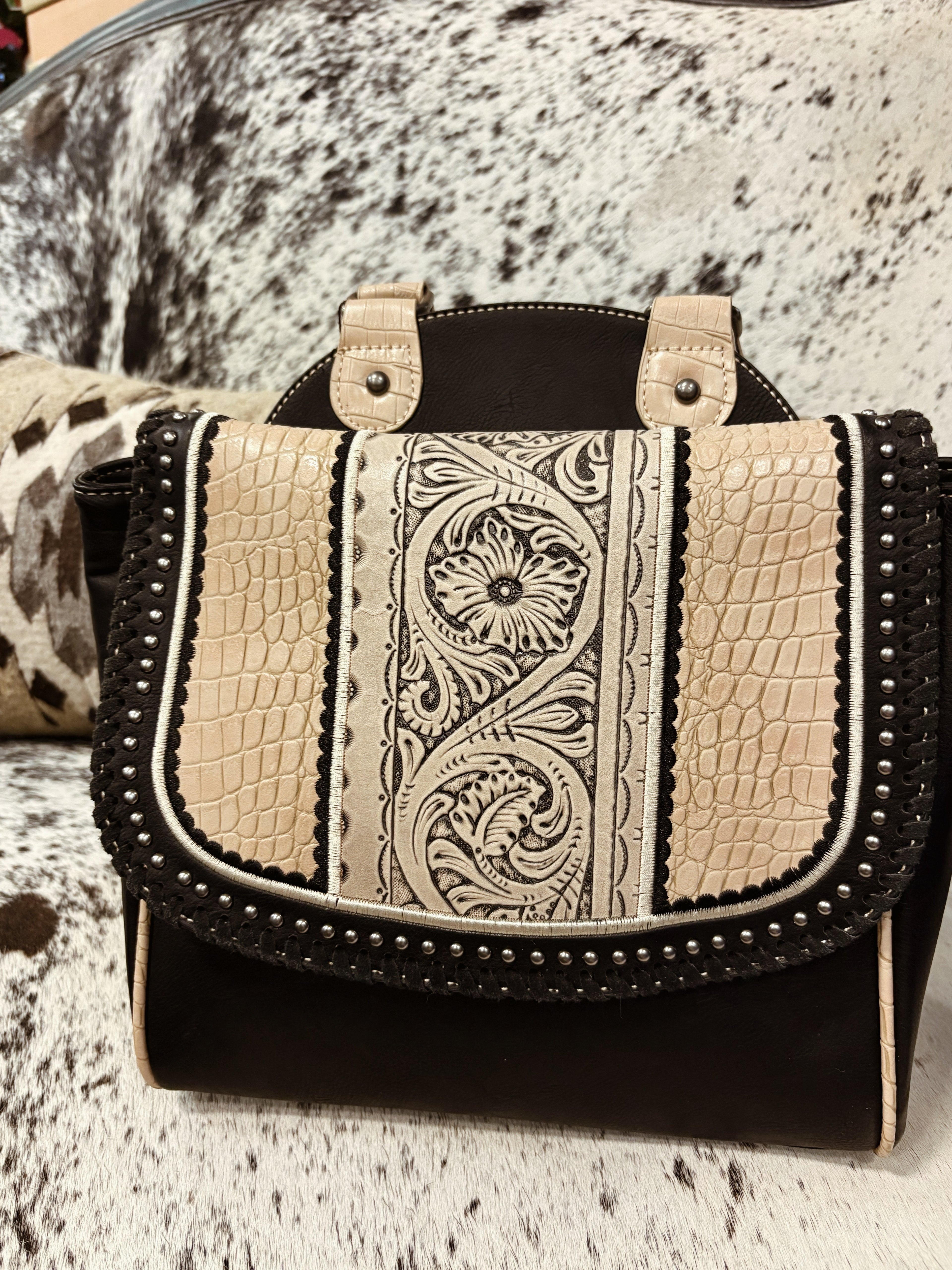 Western Backpack Purse