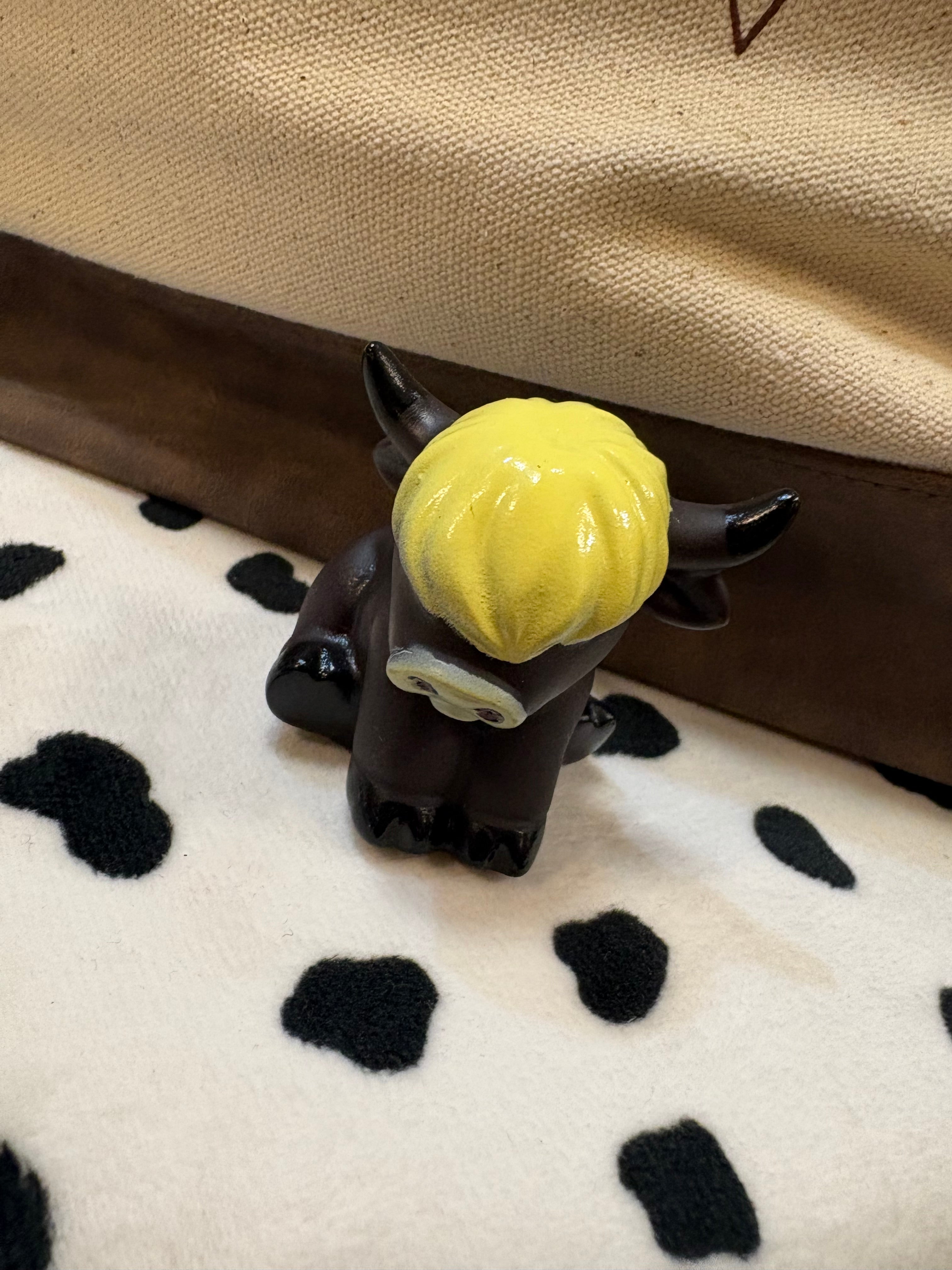 Highland Cow Squeaky Toy