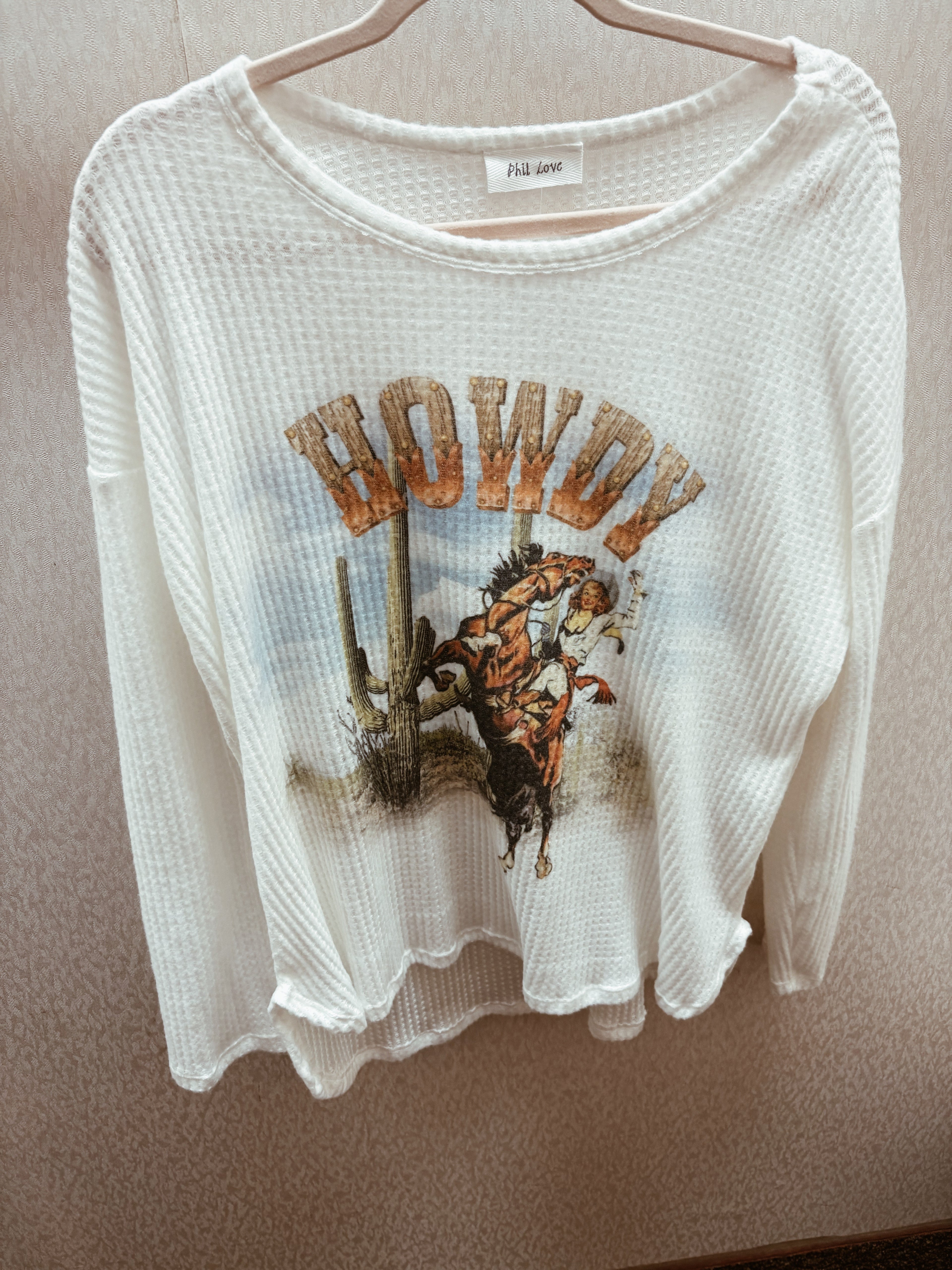 Howdy LS Tee