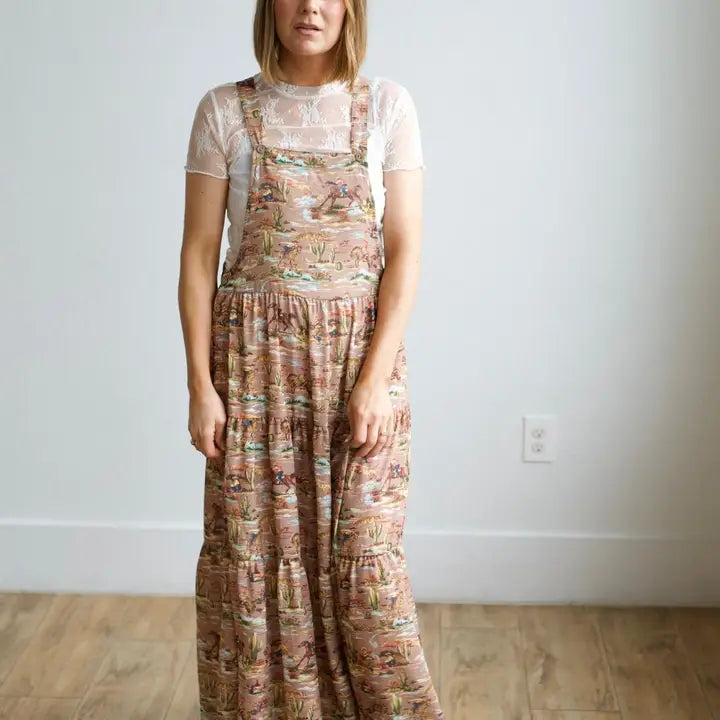 Cowboy Overall Dress