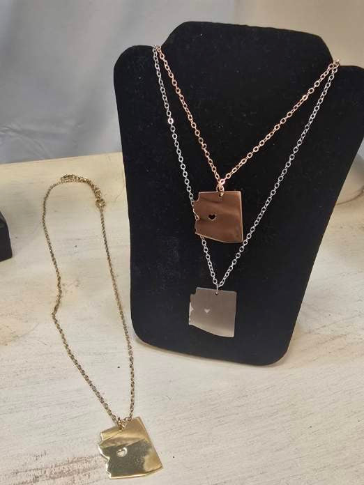 AZ State Necklace