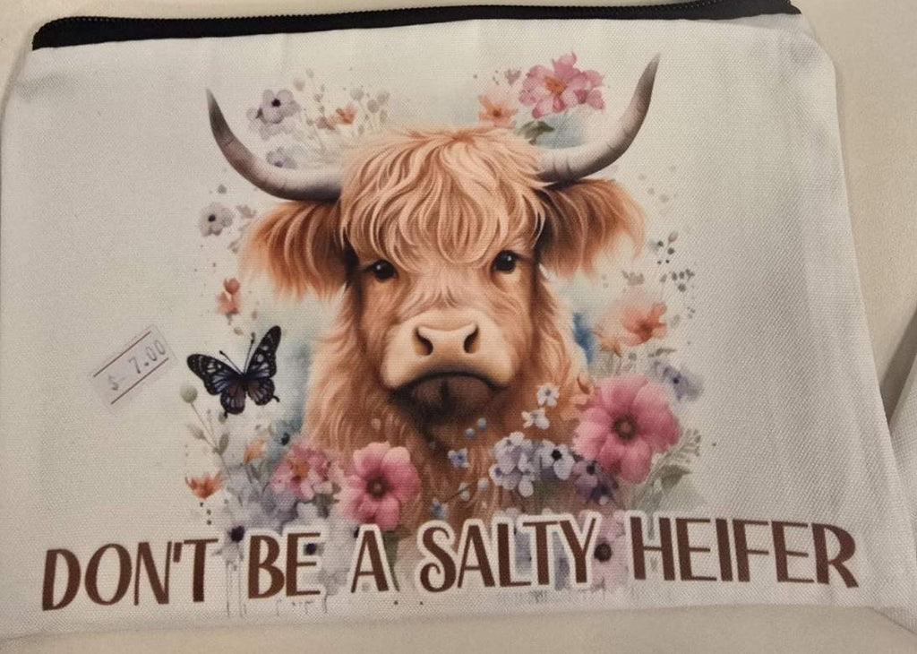 Highland Cow Pouches