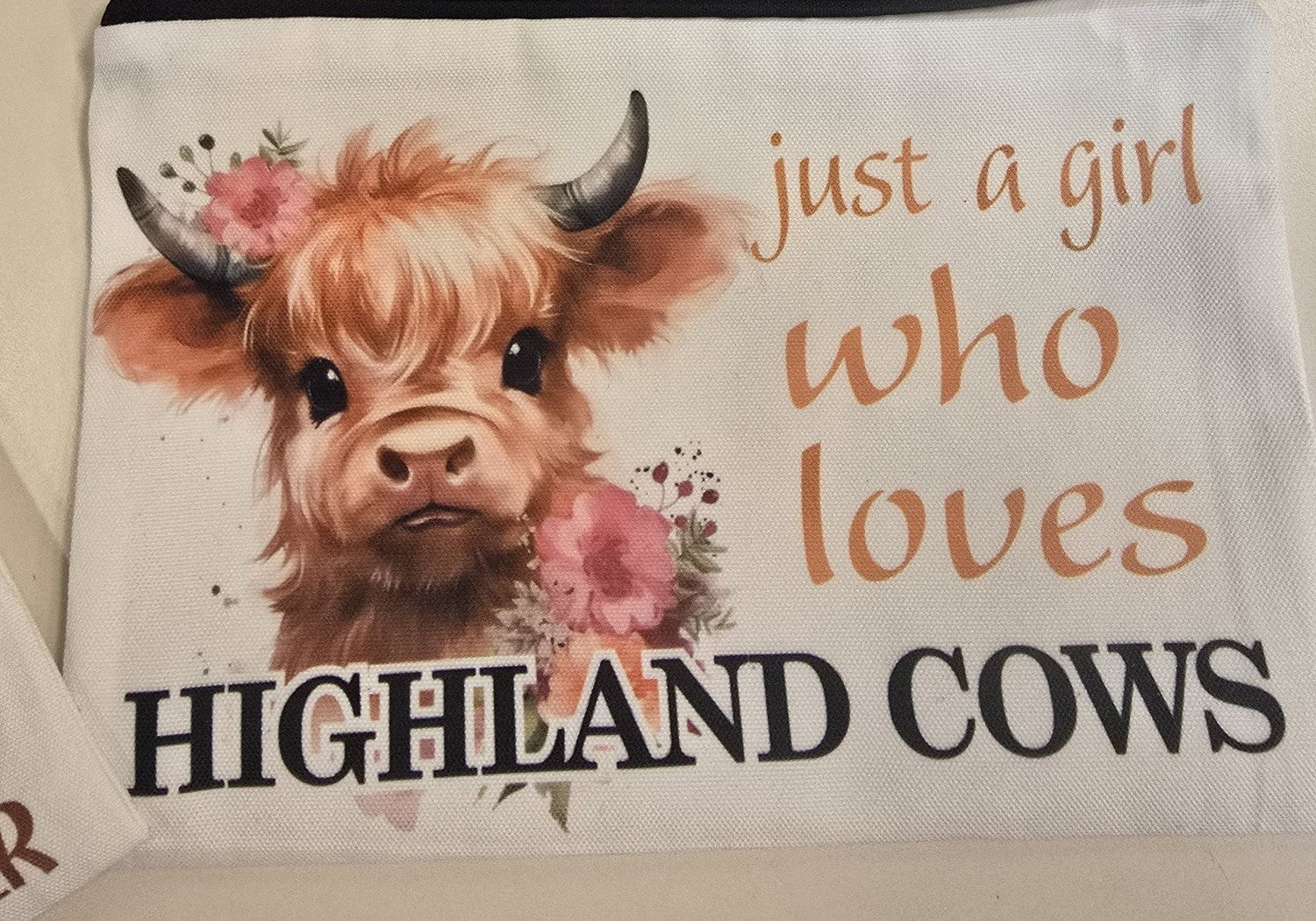 Highland Cow Pouches