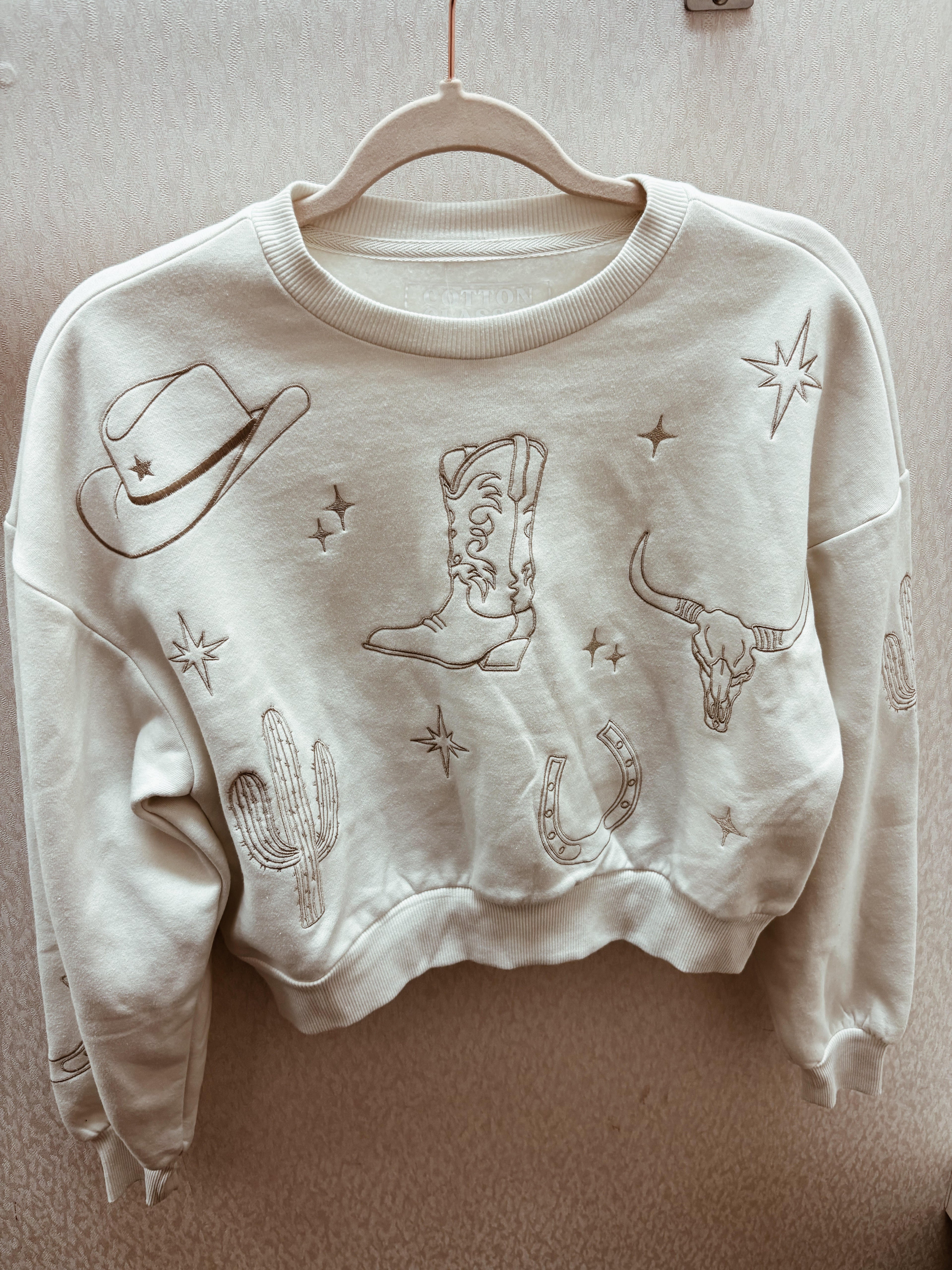 Cowgirl Vibes Crewneck
